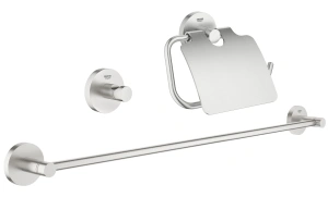 Набор аксессуаров GROHE Essentials (3 предмета), суперсталь (40775DC1)