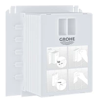 Ревизионный короб для крепления малых панелей смыва GROHE (40911000)