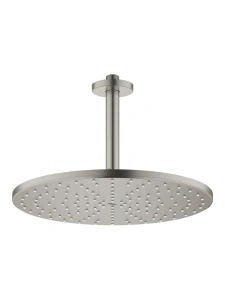Верхний душ GROHE Rainshower 310 Mono с душевым кронштейном, сатиновая сталь (26560MS0)