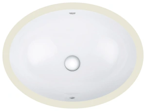 Раковина встраиваемая GROHE Bau Ceramic Universal 55 см, альпин-белый (39423000)