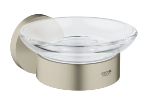 Мыльница GROHE Essentials с держателем, никель матовый (40444EN1)