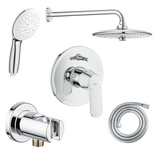 Готовый комплект для душа GROHE Eurosmart Cosmopolitan скрытого монтажа, хром (NSB0176)