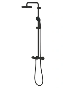 Душевая система GROHE Tempesta System 210 с термостатом для душа, матовый черный (268112431)