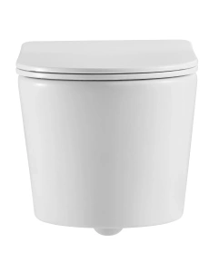 Унитаз Aquatek ОБЕРОН подвесной с сиденьем с микролифтом, белый AQ1363WT-00