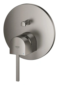 Внешняя часть смесителя для ванны GROHE Plus, темный графит матовый (24060AL3)