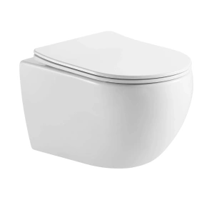 Унитаз Aquatek ЕВРОПА подвесной с сиденьем с микролифтом, белый AQ1190T-00