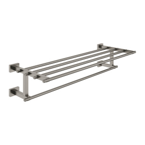 Полочка для полотенец GROHE Essentials Cube 600 мм, темный графит матовый (40512AL1)