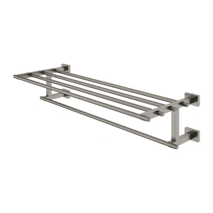 Полочка для полотенец GROHE Essentials Cube 600 мм, темный графит матовый (40512AL1)