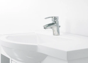 Смеситель для раковины GROHE Eurostyle с донным клапаном с энергосберегающим картриджем, хром (2337410E)