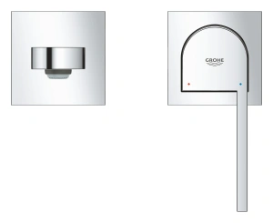 Внешняя часть смесителя для раковины GROHE Plus, M-Size, хром (29303003)