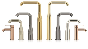 Смеситель для раковины GROHE Essence с донным клапаном, S-size, теплый закат глянец (24171DA1)