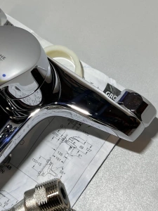 Смеситель для ванны GROHE Eurosmart, хром (33300002/UB), уцененный товар