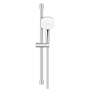 Душевой гарнитур GROHE Tempesta Cube 110, 2 режима струи, душевая штанга 600 мм, 7,4 л/мин, хром (26748003/U), уцененный товар
