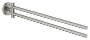 Держатель для полотенца GROHE Essentials двойной, суперсталь (40371DC1)
