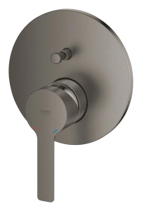 Внешняя часть смесителя для ванны GROHE Lineare, темный графит матовый (24064AL1)