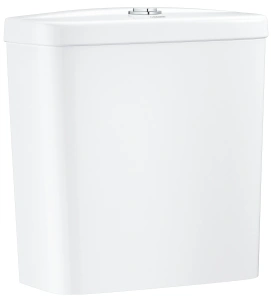 Унитаз напольный GROHE Bau Ceramic с бачком и сиденьем с микролифтом, альпин-белый (NW0077)