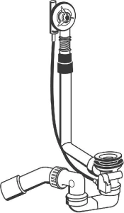 Сливной и переливной гарнитур GROHE Talento, встраиваемая часть, (28939000)