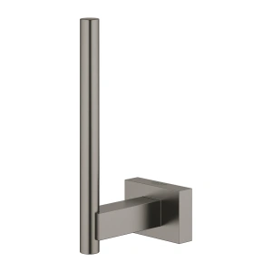 Держатель запасного рулона бумаги GROHE Essentials Cube, темный графит матовый (40623AL1)