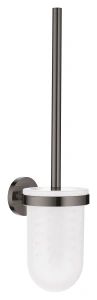 Туалетный ёршик GROHE Essentials с держателем, тёмный графит глянец (40374A01)