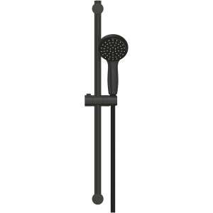 Душевой гарнитур GROHE Vitalio Start 100, 2 режима струи, душевая штанга 600 мм, 5,7 л/мин, чёрный (279482430)