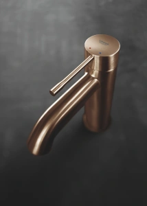 Смеситель для раковины GROHE Essence с донным клапаном, S-size, теплый закат матовый (24171DL1)