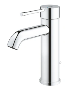 Смеситель для раковины GROHE Essence с донным клапаном, S-size, хром (24171001)