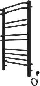 Полотенцесушитель электрический Aquatek Бетта П10 500x900, черный муар AQ EL KRC1090BL
