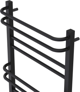 Полотенцесушитель электрический Aquatek Бетта П10 500x900, черный муар AQ EL KRC1090BL