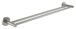 Держатель для полотенца GROHE Essentials 600 мм, двойной, суперсталь (40802DC1)