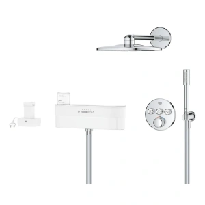 Душевая система GROHE SmartControl Purefoam с термостатом для душа, хром (1058120000)