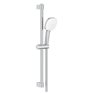 Душевой гарнитур GROHE Tempesta Cube 110, 2 режима струи, душевая штанга 600 мм, 7,4 л/мин, хром (26904003)
