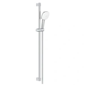 Душевой гарнитур GROHE Tempesta Cube 110, 2 режима струи, душевая штанга 900 мм, 7,4 л/мин, хром (26908003)