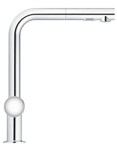 Смеситель для кухни GROHE Minta с вытяжным душем, хром (30274000)