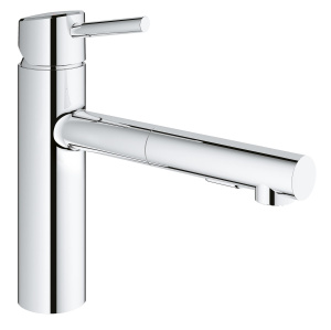 Смеситель для кухни GROHE Concetto с вытяжным душем, хром (30273001)