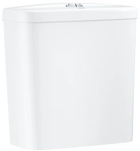 Унитаз напольный GROHE Bau Ceramic с бачком и сиденьем c микролифтом, альпин-белый (NW0080)