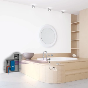 Наливной, сливной и переливной гарнитур GROHE Talentofill, встраиваемая часть, хром(28990000)