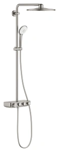 Душевая система с термостатом GROHE Euphoria SmartControl 310 DUO, суперсталь (26507DC0)