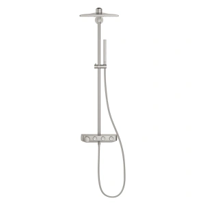Душевая система GROHE Euphoria SmartControl System 310 Cube с термостатом для душа, суперсталь (26508DC0)