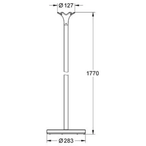 Держатель для халатов GROHE Ondus, черный бархат (40387KS0)