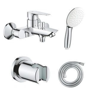 Готовый комплект для ванны и душа GROHE Start Edge, хром (NSB0182)