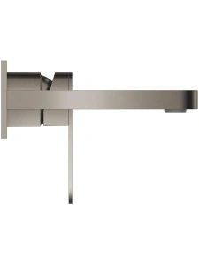 Внешняя часть смесителя для раковины GROHE Plus на 2 отверстия, M-Size, темный графит матовый (29303AL4)