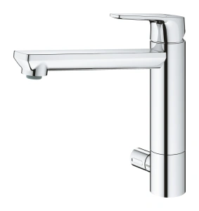 Смеситель для кухни GROHE BauEdge с запорным вентилем, хром (31696000)