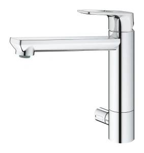 Смеситель для кухни GROHE BauLoop с запорным вентилем, хром (31713000)