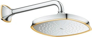 Верхний душ GROHE Rainshower Grandera, 1 режим, хром/золото (27974IG0)
