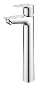 Смеситель для раковины GROHE BauEdge с ограничителем температуры, XL-Size, хром (23761001/U), уцененный товар