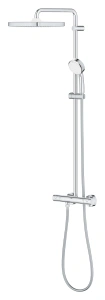 Душевая система GROHE Tempesta Cosmopolitan System 250 Cube с термостатом для душа, хром (26689000)