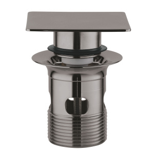 Сливной нажимной гарнитур GROHE, темный графит глянец (40565A00)