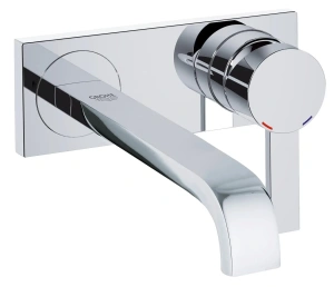 Внешняя часть смесителя для раковины GROHE Allure на 2 отверстия, вынос 220 мм, хром (19386000)