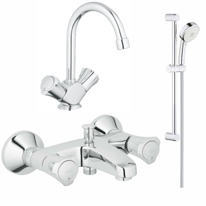 Готовый комплект для ванной комнаты GROHE Costa L, хром (NB0008-2)