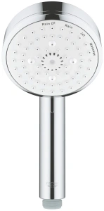 Ручной душ GROHE Tempesta Cosmopolitan 100, 4 режима, хром/белый (27575002)